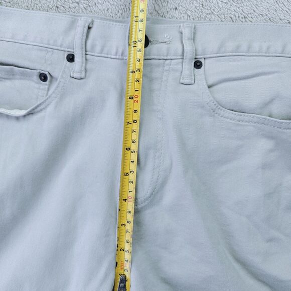 GAP Gapflex Slim Jeans Men's 31x32 Off White Stretch Comfort Preppy NWOT - Picture 9 of 11